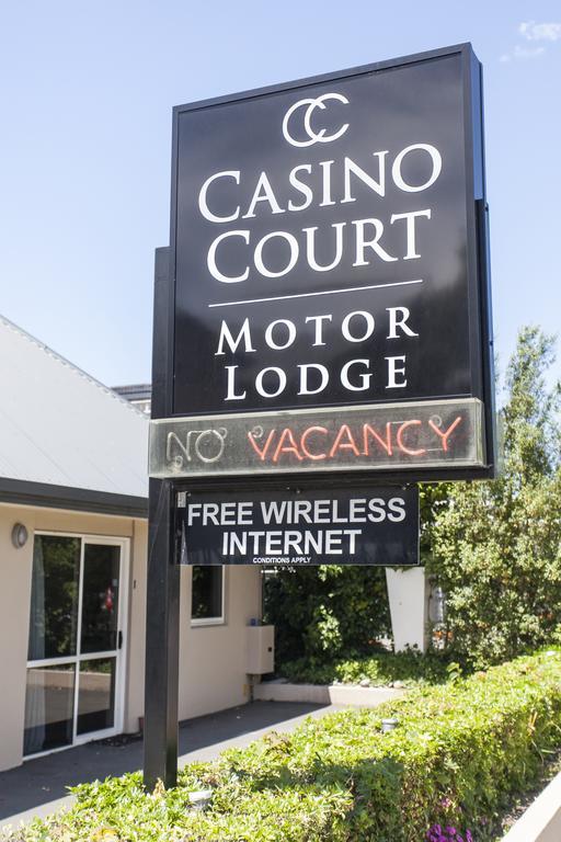 Casino Court Motor Lodge Christchurch Eksteriør billede